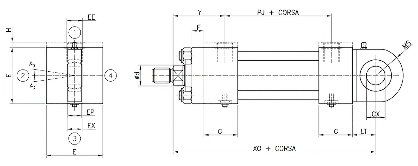 Design D mounting ISO MP5