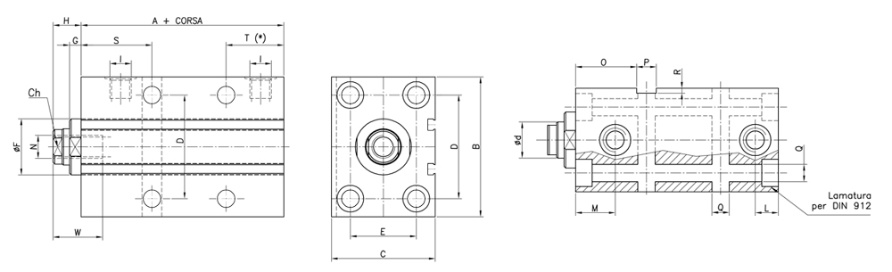 Disegno RT-MT Modello X