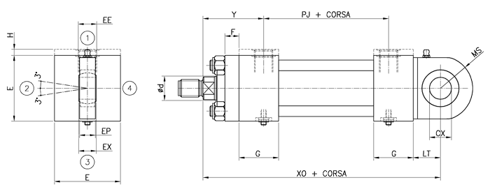 Ancoraggio D ISO MP5