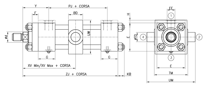 ancoraggio H ISO MT4