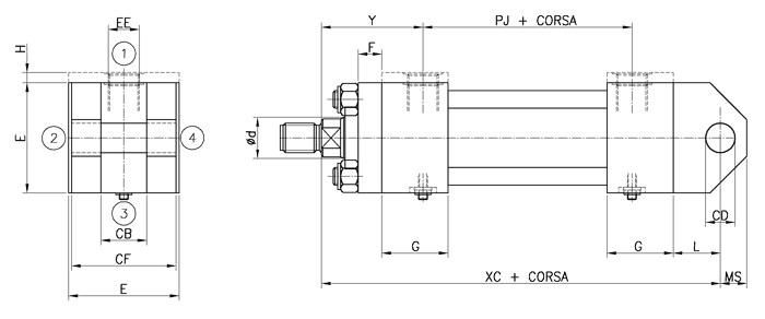 ancoraggio M ISO MP1